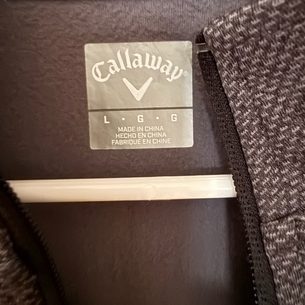 Callaway Black Quarter-Zip Sweatshirt - Picture 3 of 5